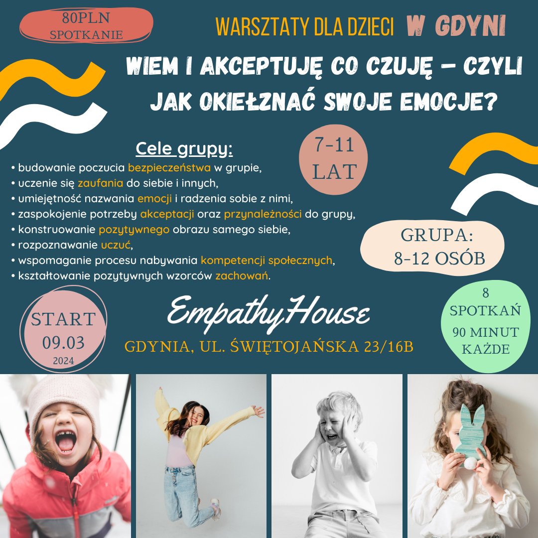 warsztaty o emocjach w Empathy House Gdynia